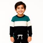 Boys Color Block Fleece Tracksuit