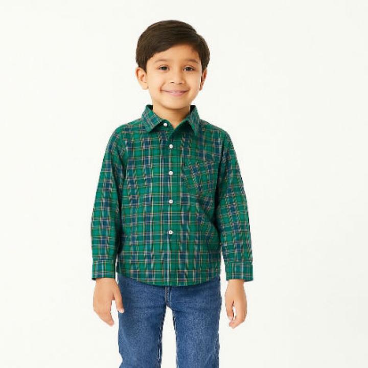 Boys Cotton Casual Shirt