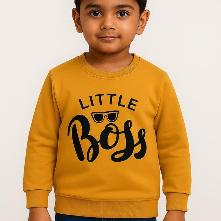 Boys Printed Full-Sleeves Sweatshirt