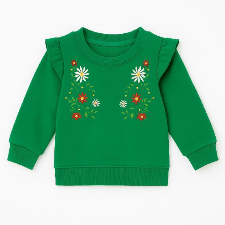 Girls Fleece Sweatshirt Long Sleeve