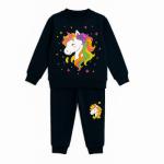 Girls Unicorn Fleece TrackSuit