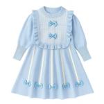 Girls Woolen Frock Full Sleeves